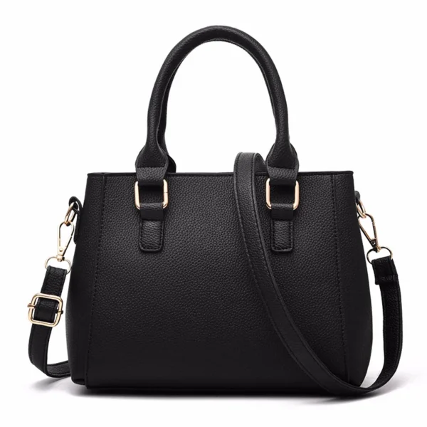 Embroidery Messenger Bags Women Leather Handbags Bags for Women Sac a Main Ladies hair ball Hand Bag - Image 3