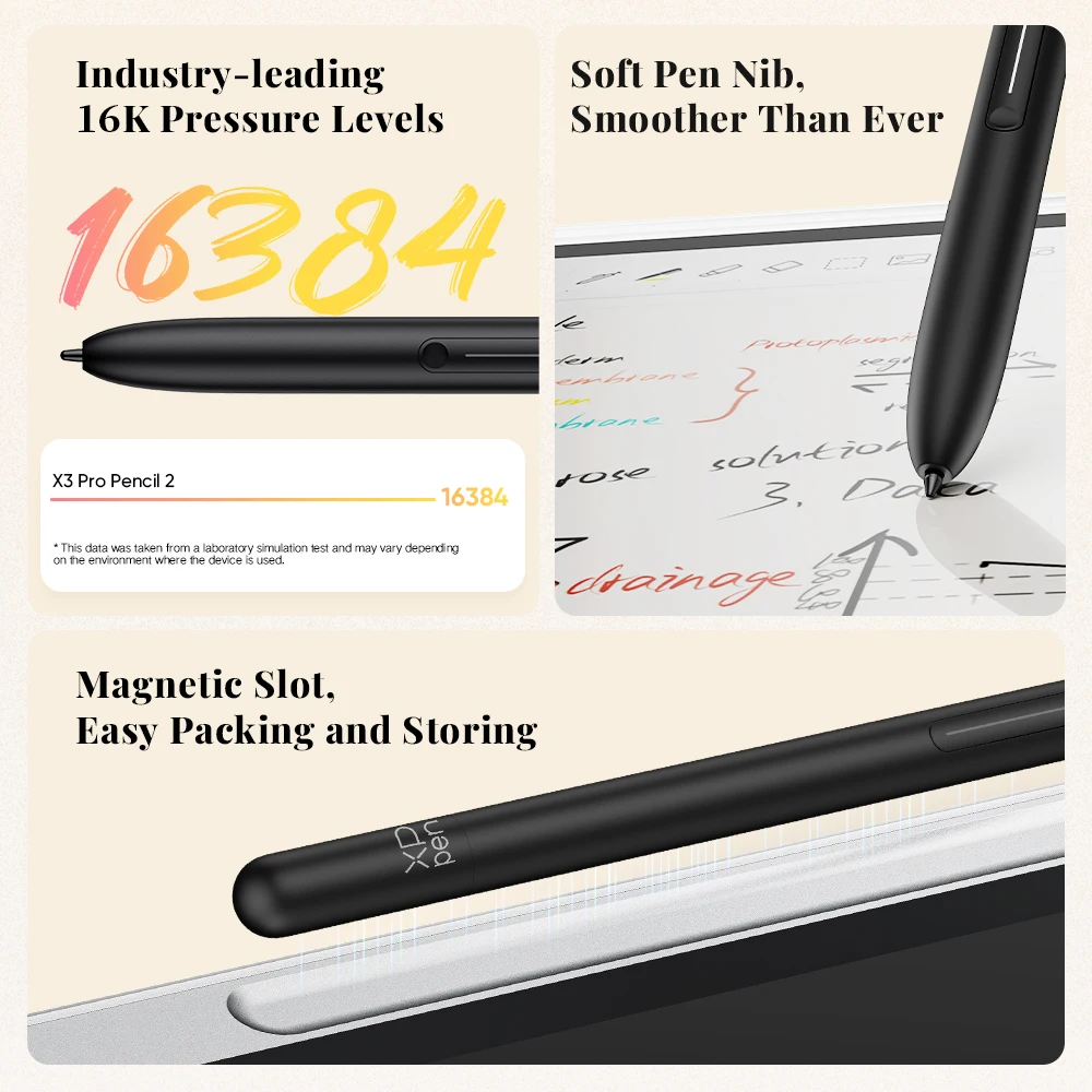 XPPen Magic Note Pad Android 14 White Graphic Tablet Business Digital Writing Notebook Pad 3-in-1 Color Ink Paper E-book Reader - Image 2