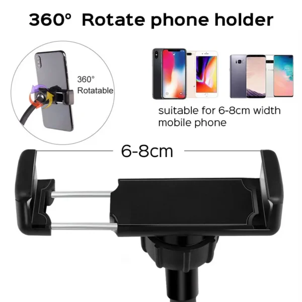 16/26/33 CM Ring Light USB Charge Selfie LED Lamp Dimmable Photography Ringlight For Live Photo Photography Studio Live Makeup - Image 6