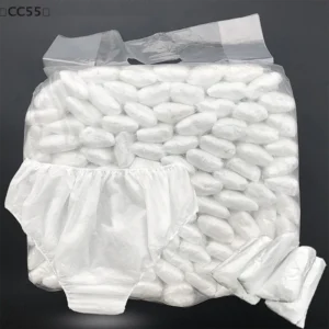 〔CC55〕10 Pcs Women Disposable Cotton Underwear Travelling Postpartum Panties Non-woven Underpants Underwear Pregnancy Panties