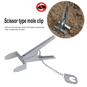 Mole Claw Traps Professional Galvanized Steel Hamster Catching Traps Reusable Pest Control Products Voles Catcher