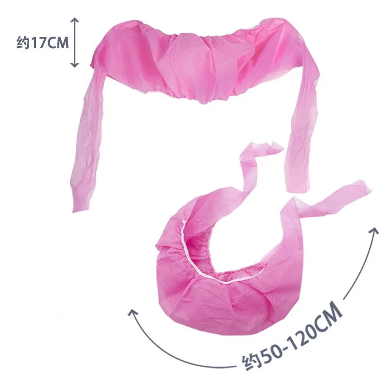 50 Pcs Beauty Salon Massage Chest Wraps Non-Woven Fabric Bras Sauna SPA Disposable Bras Sauna Underwear - Image 3