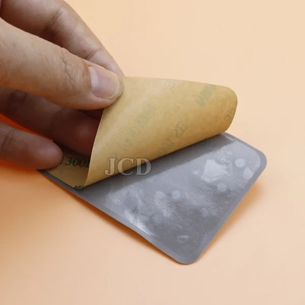 2PCS Double Side Silicone Pad For Mobile Phone Fixture Suction Cup Backed Adhesive Silicone Rubber Sucker Pad For Fixed Pad - Image 2