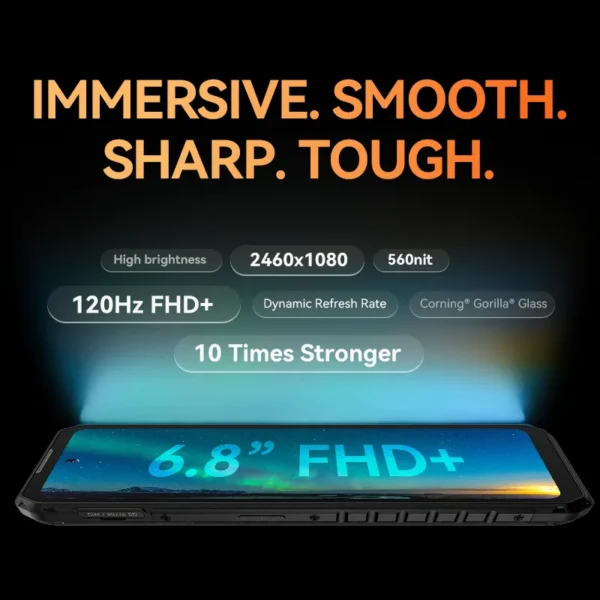 [World Premiere]IIIF150 B2 Pro Rugged MobilePhone G99 120Hz 6.8'' Screen 12GB+12GB 256GB 108MP Camera Ultra-Thin Rugged 10000mAh - Image 4