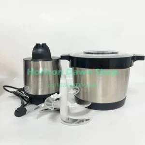 Cassava Plantain Yam Pounding Machine Stainless Steel Pounder For Fufu Maker African Household Kitchenware 6L