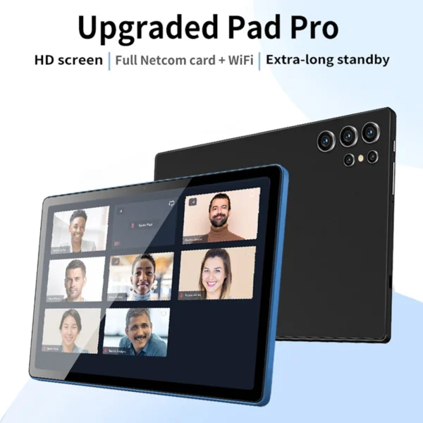 BDF Upgraded Pad Pro New 10.1 Inch Android Tablet PC Dual SIM 3G Phone Call 6000mAh Capability Octa Core Google Play 4GB+64GB - Image 3