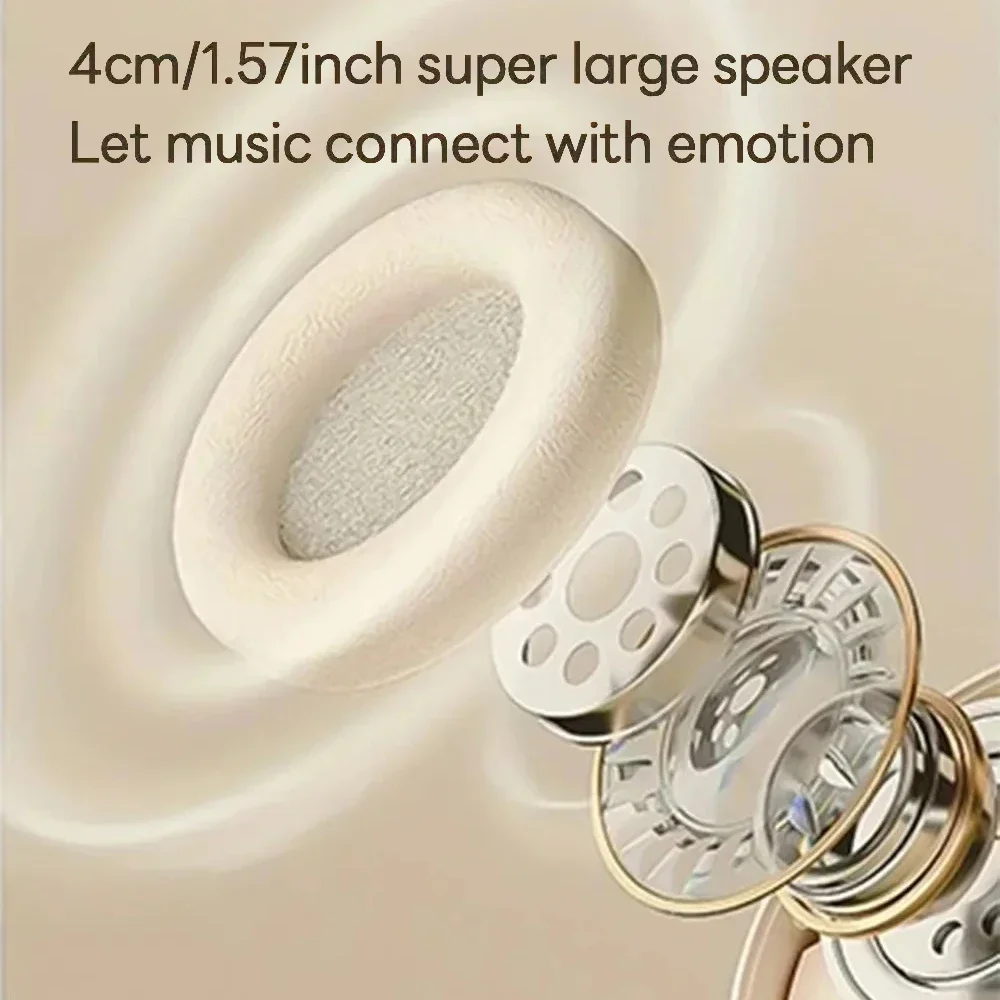 Bluetooth 5.3 Headsets Gaming Headphones Dual Mode Wireless Earphones Foldable Noise Reduction Music Headsets For iPhone Xiaomi - Image 3
