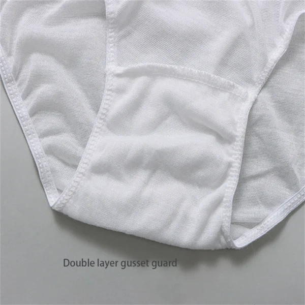 10PCS Disposable Underwear Pregnant Panties Cotton Postpartum Underpants Plus size for Big Women L to 3XL - Image 2