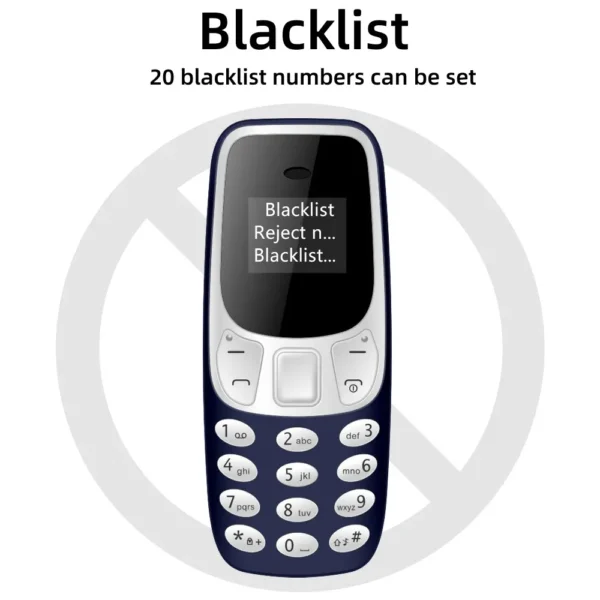 SERVO BM10 Dual SIM Super Mini Mobile Phone Bluetooth Dial Magic Voice Low Radiation Small Feature Cellular Phones Multilanguage - Image 3
