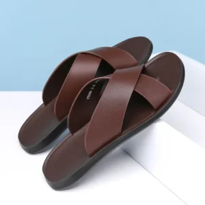 Men's Beach Shoes Anti-Slip Slippers Casual Summer New Style Men's Sandals Comfortable Breathable Slip-On Water Shoes