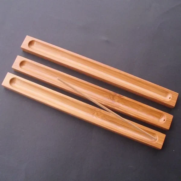 1Piece Bamboo Material Stick Incense Plate Incense Holder Fragrant Ware Stick Incense Burner Sage - Image 4