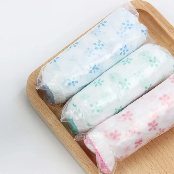 7PCS/Set Women Disposable Cotton Underwear Travelling Postpartum Panties non-woven double-layer paper underwear - Image 4