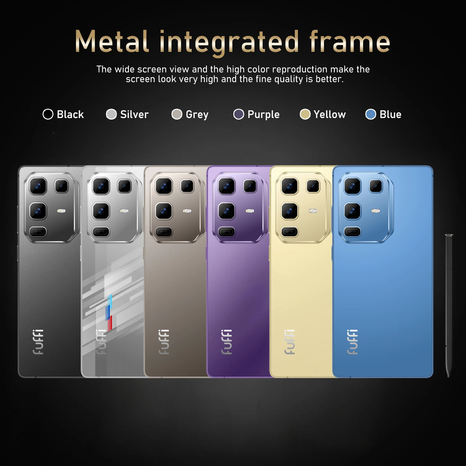 FUFFI S24 Pro Smartphone Cellphone Android 12 6.8inch Screen,8+256GB 16+32MP Mobile phone 4100mAh Google Play Store Phone - Image 6