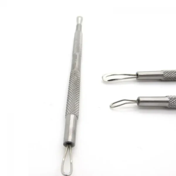 1PC Acne Blemish Pimple Extractor Tool Professional Stainless Steel Double Ended Blackhead Comedone Remover Face Clean Tools - Image 6