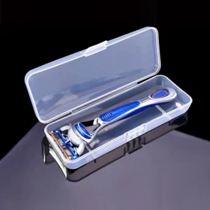 Manual Shaver Storage Box Specialized Tool Holder For Business Trips Double-Layer Multifunctional Portable