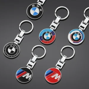 1pcs Metal Logo Key Chain Luxury Car Keychain For BMW M 1 3 4 5 6 7 Series X1 X3 X4 X5 X6 X7 G20 G38 F20 F39 F48 E46 E60 E36 E39