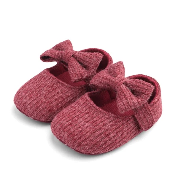 Baby Girl Soft Sole Shoes Infant Toddler Knitted Cute Shoes Little Girl First Walkers One Year Old Baby Girl Shoes - Image 4