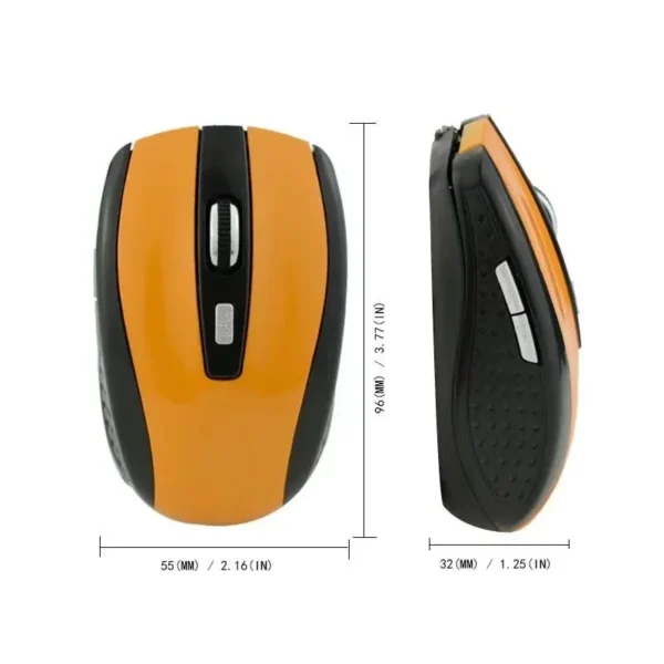 2.4G USB Red Optical Wireless Mouse 6D for Computer Laptop Gaming Mice Ergonomically-designed Wireless Mouse - Image 5