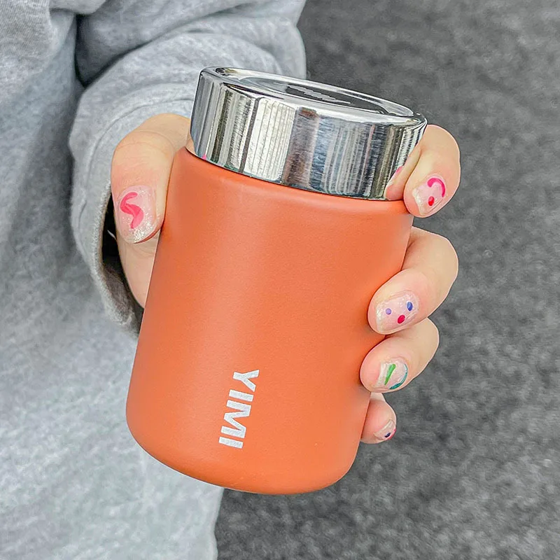Mini Insulated Cup for Girls, Simple, Compact, Convenient, Stainless Steel Portable Coffee Cup, Household Kitchen Supplies - Image 6