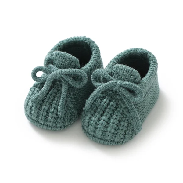 Baby Shoes Knitted Newborn Bed Footwear 0-18M Warm Clothing Accessories Infant Boys Girls First Boots Fashion Solid Toddler Kid - Image 6