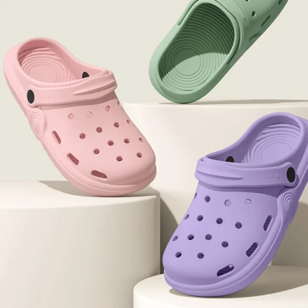 Dongdong Shoes Women's New Trendy Summer Thick Sole Increase Anti Slip Fashion Work Beach Baotou Slippery Sandals - Image 3