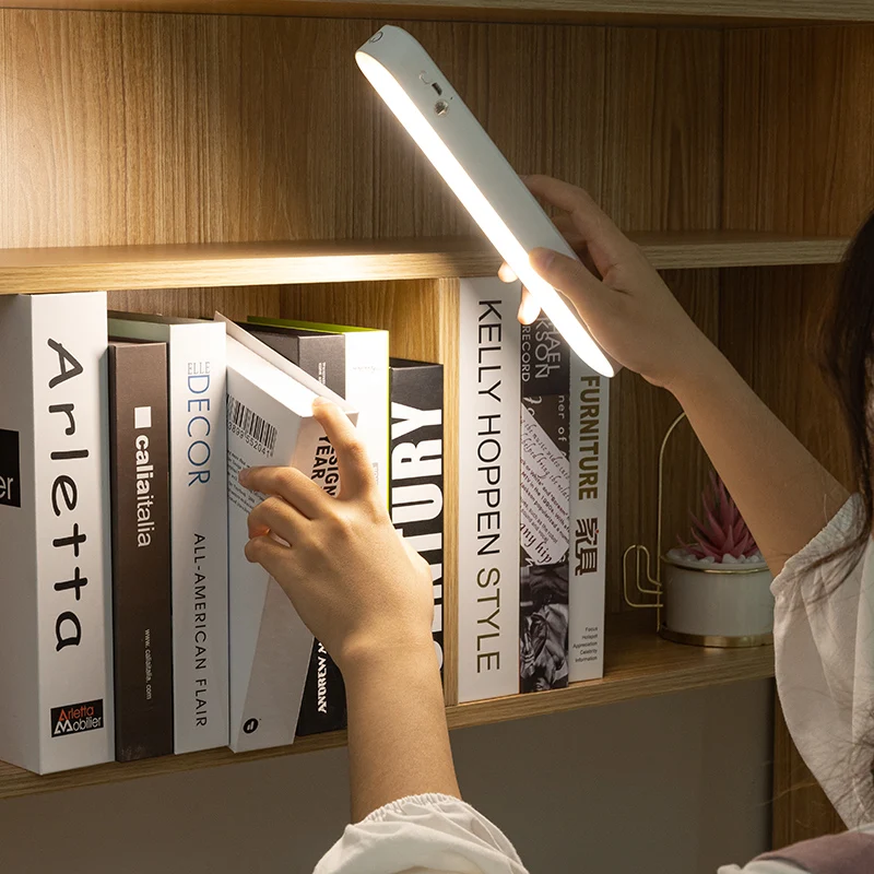 LED Night Light Desk Lamp USB Rechargeable Magnetic Dimming Table Lamp Computer Study Office Reading Stand Light for Bedroom - Image 4