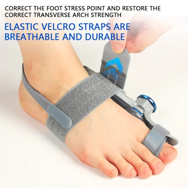 Unisex Bunion Corrector Foot Hallux Valgus Braces Rotatable Toe Separator Straightener Adjustable Pedicure Finger Toe Corrector - Image 4
