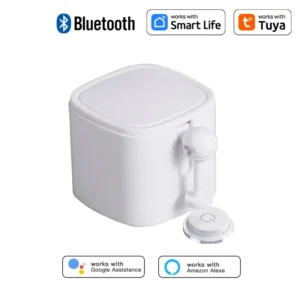 Tuya Bluetooth Smart Finger Robot Switch Button Pusher Bot Remoter APP Control Home Appliance Google Home Alexa Voice Assistant