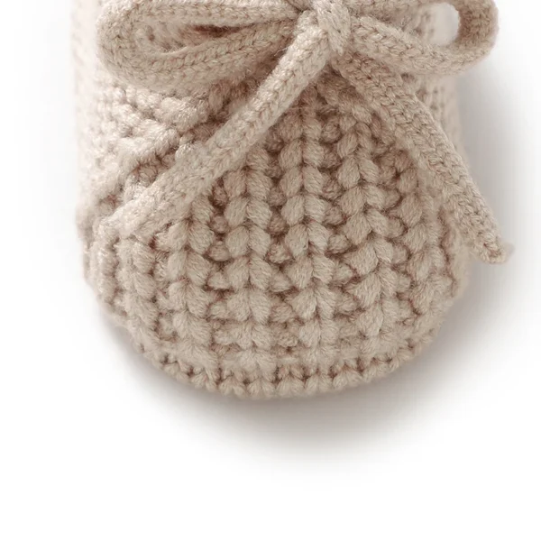 Baby Shoes Knitted Newborn Bed Footwear 0-18M Warm Clothing Accessories Infant Boys Girls First Boots Fashion Solid Toddler Kid - Image 3