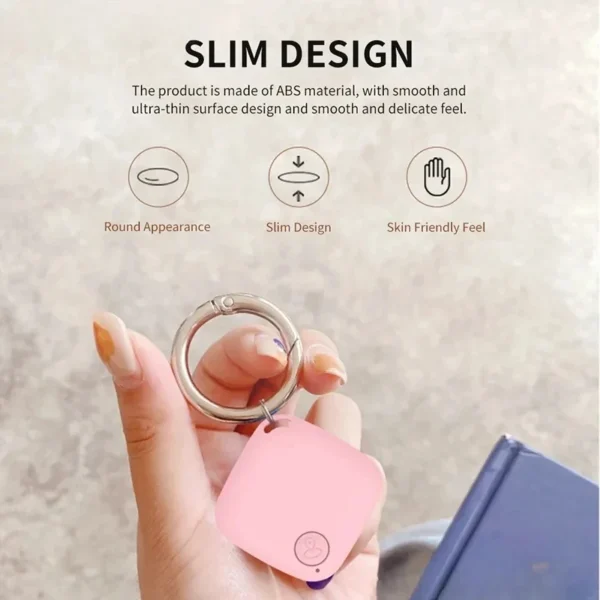 Mini Bluetooth 5.0 Tracker Smart Finder Locator Anti-Lost Device for Pets Kids Bags Wallets with Tracking Functionality - Image 3
