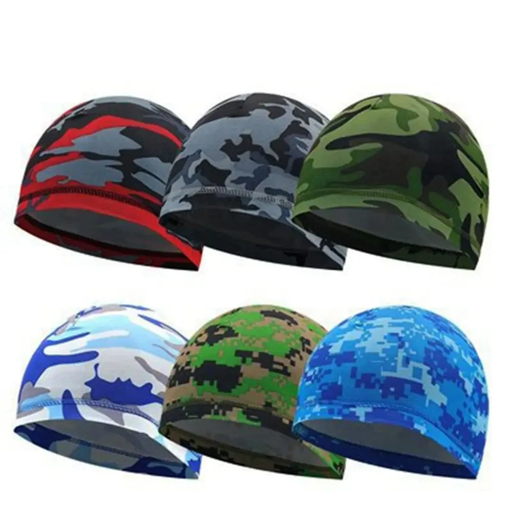Summer Cycling Beanie Men Cap Women Hat Motorbike Camouflage Quick-Dry Elastic Bicycle Anti-UV Fishing Breathable Run Sports Cap - Image 5