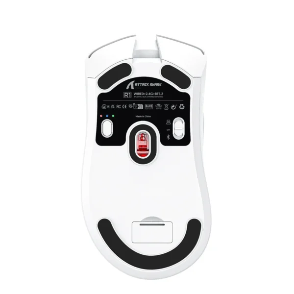 R1 Superlight Mouse Bluetooth 2.4G Wireless Gaming Mouse PixArt PAW3311 Gaming Sensor 6 Adjustable DPI for Office Game - Image 2
