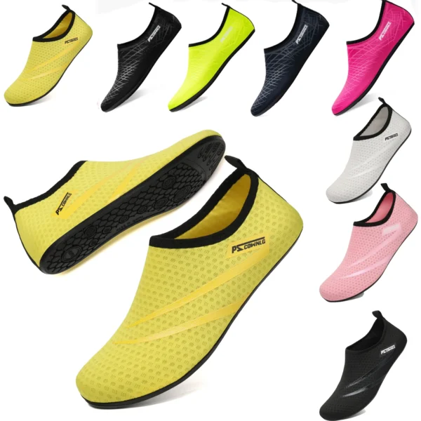 Diving Shoes Women Aqua Shoes Men Beach Swimming Water Sport Socks Barefoot Sneaker Fitness Dance Swim Surfing Snorkeling Shoe - Image 2