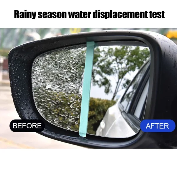 Car Glass Anti-rain Water Spray Repellent Nano Coating Hydrophobic Waterproof Agent Oil Film Removing Auto Glass Film Agent - Image 4