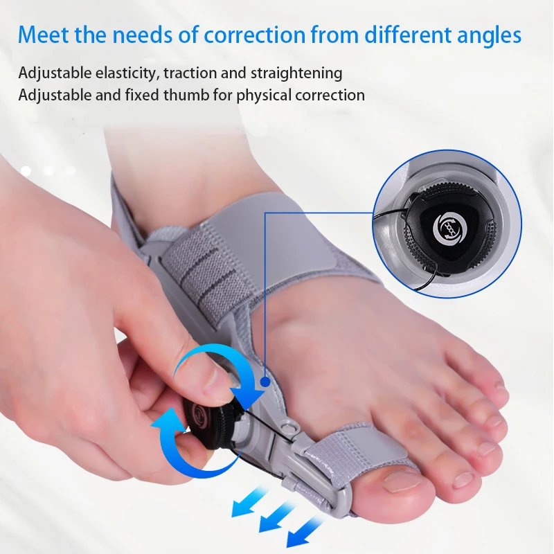 Bunion Corrector Unisex Foot Hallux Valgus Braces Rotatable Toe Separator Straightener Adjustable Pedicure Finger Toe Corrector - Image 3