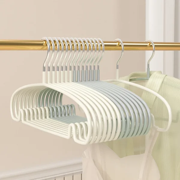 10PCS Simple Clothes Hanger Non Slip Dormitory Household Clothes Hanging to Prevent Clothes Deformation Clothes Storage - Image 2