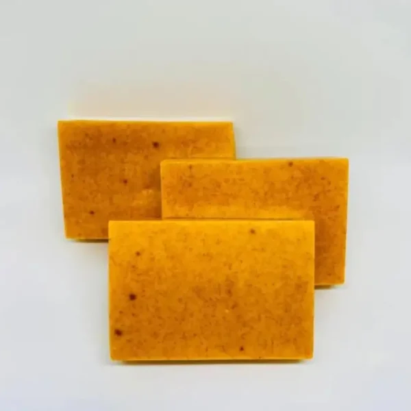 100g Turmeric Hand Made Soap, Lemon Kojic Acid Soap, Shower and Facial Soap Deep Cleaning For Face Body Skin Care - Image 5
