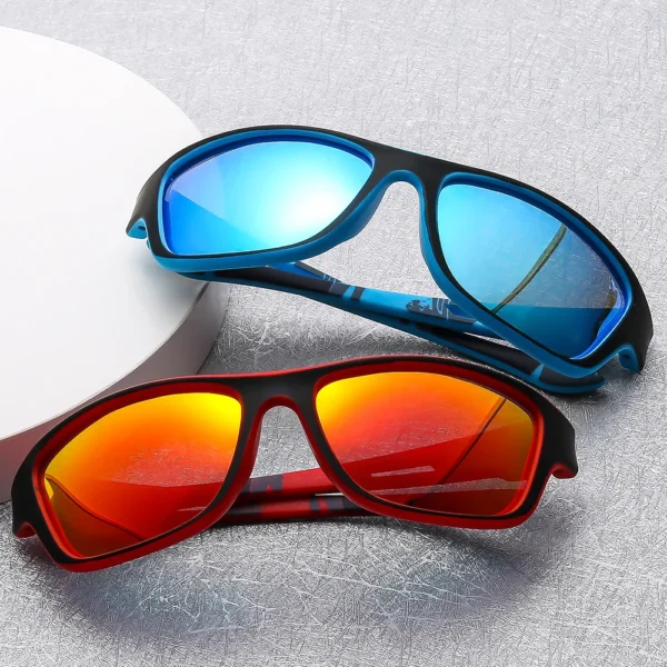 Outdoor Polarized Sports Sunglasses Men Women Cycling Climbing Skiing Fishing Driving Vintage Sun Glasses Eyewear Special Shaped - Image 2