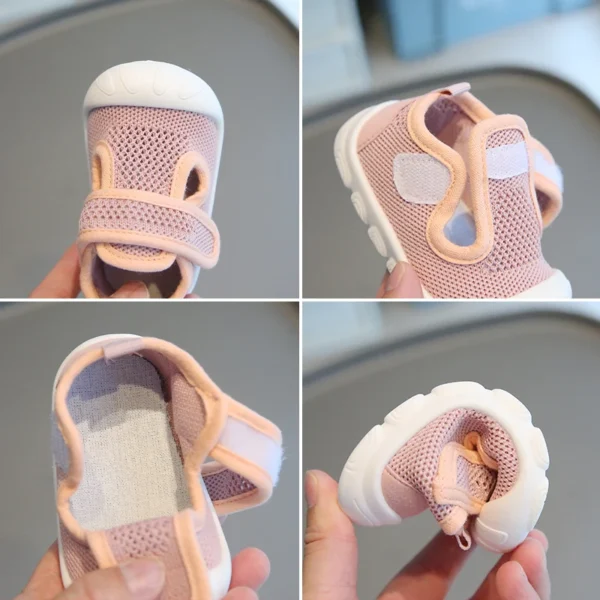 Toddler Boys Girls Mesh Breathable Summer Sandals Non-Skid Baby Shoes 0-3Y Unisex Kids lightweight First Shoes Pre walkers - Image 2