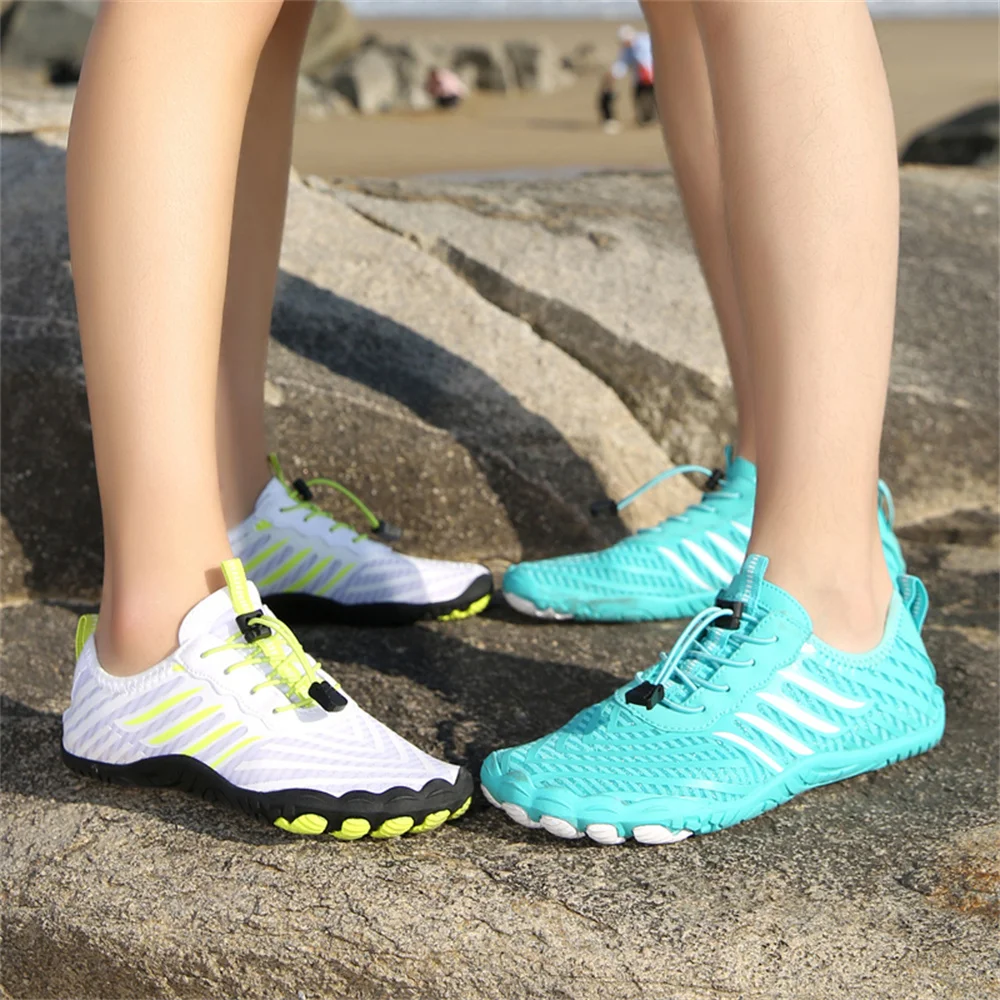Unisex Quick Dry Water Shoes Men Women Colorful Beach Swimming Surfing Seaside Aqua Shoes Couple Barefoot Upstream Sneakers - Image 5