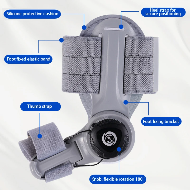 Bunion Corrector Unisex Foot Hallux Valgus Braces Rotatable Toe Separator Straightener Adjustable Pedicure Finger Toe Corrector - Image 5