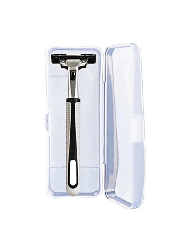 Manual Shaver Storage Box Specialized Tool Holder For Business Trips Double-Layer Multifunctional Portable - Image 3