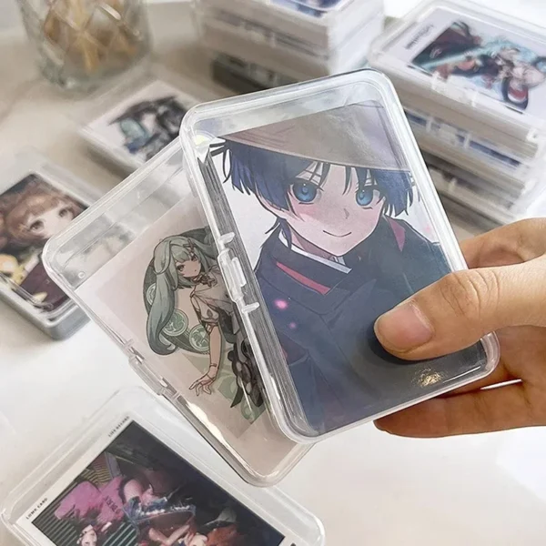 10/3Pcs Transparent Plastic Boxes Playing Cards Container Storage Case Packing Poker Game Card Box Board Games Card Organizer - Image 5