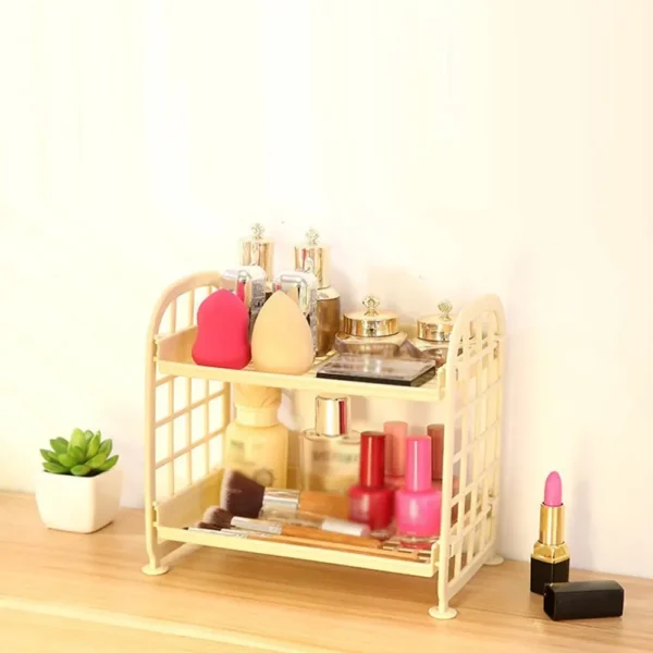 1PC High Appearance Horizontal Desktop Storage Shelf Simple Multi-storey Dormitory Storage Shelf Computer Office Available - Image 3