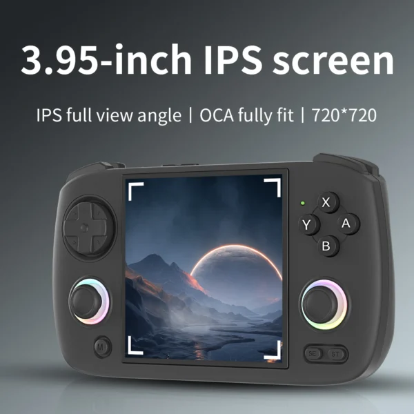 ANBERNIC RG Cubexx Retro Handheld Game Console 3.95" IPS 720*720 Screen Linux 64bit Support WiFi Bluetooth Streaming Video Games - Image 2