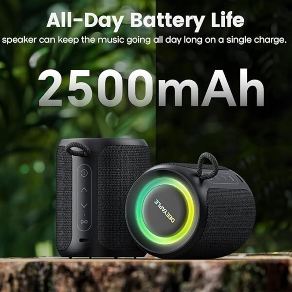 IP67 Waterproof & Dustproof Portable Bluetooth Speaker Wireless, - Image 5