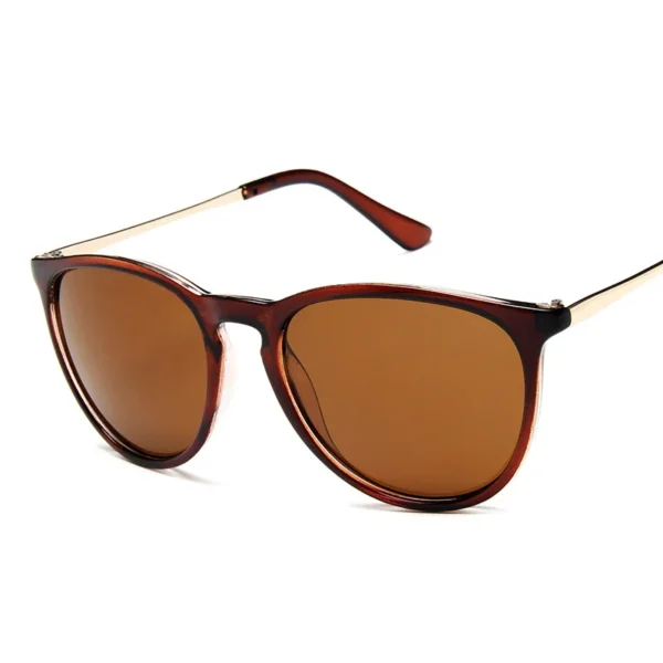 Brand Designer Round Cat Eye Sunglasses Man Retro Shades Male Sun Glasses Mirror Clear Vintage Fashion Driving Oculos De Sol - Image 2