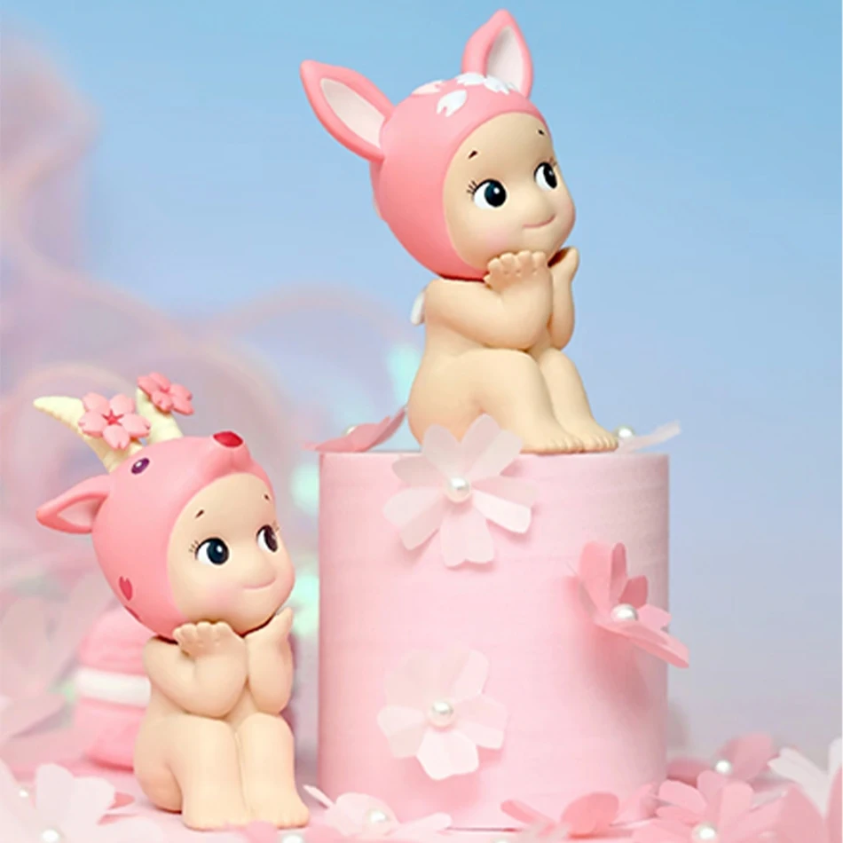 2025 Hot selling Sonny Angel Cherry Blossom Series Blind Box Anime Figures Ornaments Dolls Fans Children Gift Random Blind Box - Image 3
