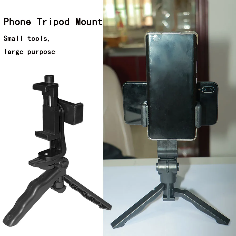 Universal Smartphone Video Vlogging Kit - Phone Teleprompter Prompter Clip for Phone Live Broadcast Video Subtitle Read Tripod - Image 2