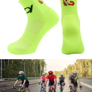 1 Pair Athletic Performance Cycling Socks for Men & Women